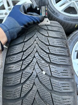 ORIGINÁL Alu Audi A4 B9 R17 5x112 Zimni Nexen 6mm - 5