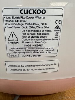 Rýžovar Cuckoo CR 0632 - 5