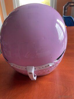 Dívčí lyžařská helma RED - 5