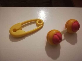Retro chrastítka a gumové hračky - 5