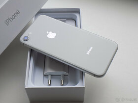 APPLE iPhone 8 64GB Silver - ZÁRUKA 12 MĚSÍCŮ - TOP STAV - 5