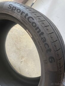 Prodam 4x pneu SPORT CONTACT 6 CONTINENTAL - 5