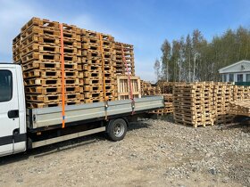 Drevene palety na nabytek postel lavice sedacka atd… - 5