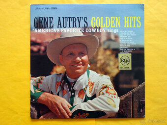 2LP country: Slim Whitman RARE Australia + Gene Autry US - 5