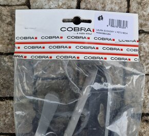 Dveřní štítové kování Cobra Laura PZ 72, šedé - 5