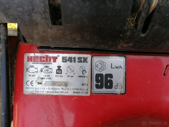 HECHT 541SX Benzinova sekacka s pojezdem 4-takt - 5