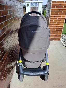 Kočárek X LANDER dvojkombinace 2v1 X STONE GREY - 5