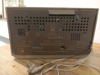 Funkční hrající100%stav retro radio r. 1957Grundig 92M a - 5