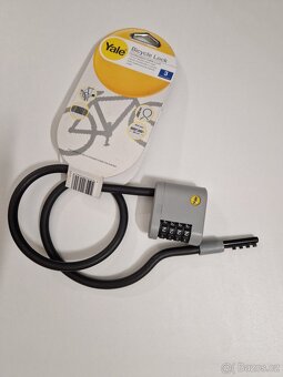 Lanový zámek na kolo, nový - 5