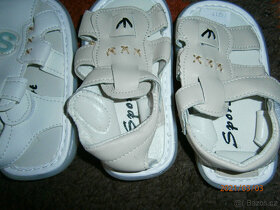 nové dětské botičky,sandály, velikost 14 - 19 - 5