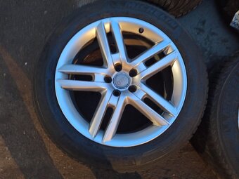 ALU disky Audi 5x112 R19 se zimními pneu 235/55 R19 - 5