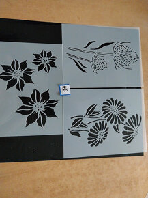 Malování na textil - ŠABLONY 4 - 5