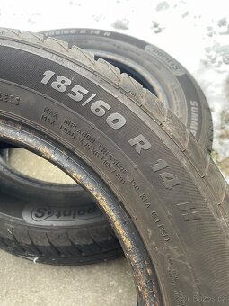 Letní pneu 185/60 R14 - 5