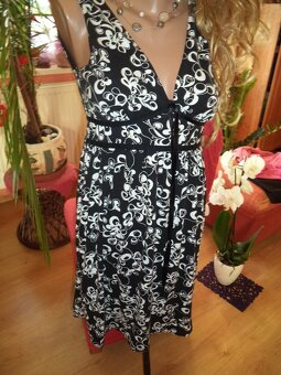 #business saty # pouzdrové # H&M # bavlnene - 5