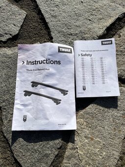 Thule set Wingbar Evo 127 + Evo 7104 + Proride 591 - 5