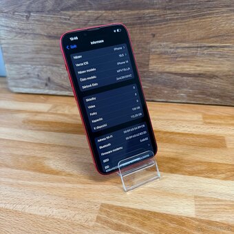 iPhone 14 128GB, červený, eSIM (12 měsíců záruka) - 5