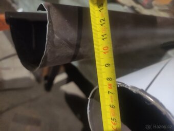 Okap 120mm a okapový svod PR.80mm Hnědý - 5