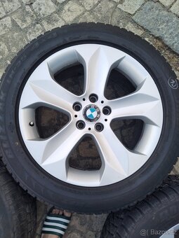 BMW X5 ALU. kola s pneu 255/50/19 zimní R19 - 5