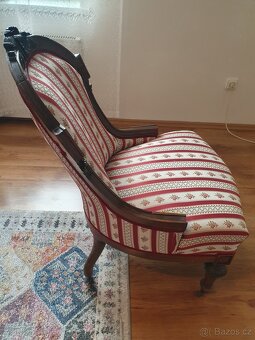 křeslo starožitné - 5