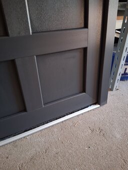 Nove plastove dvere 995x2000 antracit/ bila - 5