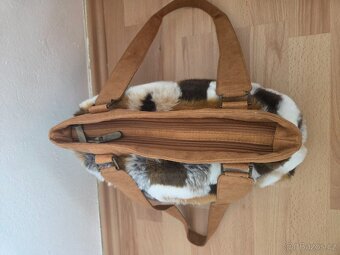 Kabelka z kozisku umeleho - 5