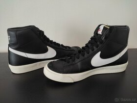 Pánské kotníkové boty Nike Blazer Mid '77 Černá 7, 41 - 5