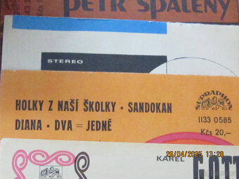 LP a SP gramodesky, hlavně 60. a 70. léta - 5