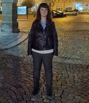 Dámská kožená bunda - 2Xl - 5