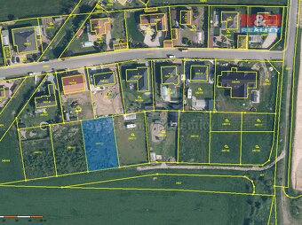 Prodej pozemku k bydlení, 966 m², Hořín - 5