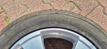 Alu kolo originál Škoda Octavia 5x112 6,5x16 ET50 205/55r16 - 5