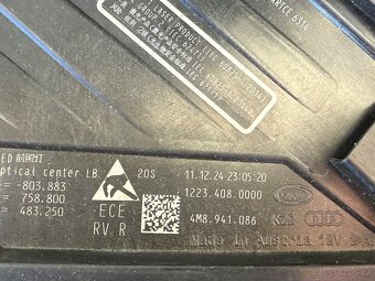 Audi Q8 SQ8 lift naraznik S-line laser světla - 5