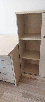 Psací stůl s kontejnerem a komodou - 5