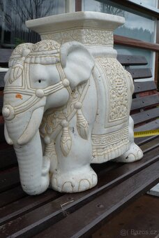 Slona velkého porcelánového prodám. - 5