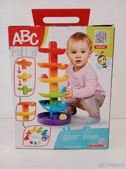 Dětský kuličkový tobogán plastový - 5