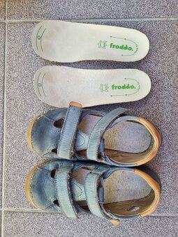 Barefoot kožené sandály Froddo vel.27 - 5