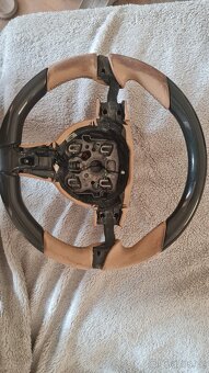 Volant Porsche carbon + kůže - 5