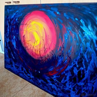 Abstraktní obraz 100x70 - 5