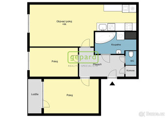 Prodej bytu po kompletní rekonstrukci 3+kk/L, 72m2, Stodůlky - 5