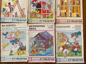 Čtyřlístek, mix sada 9 ks č 54 až 175 - 5