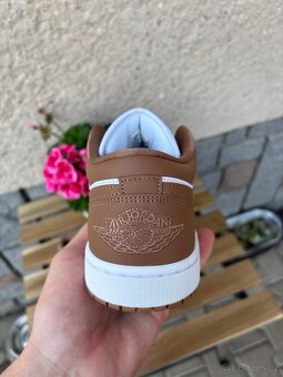 Jordan 1 Low archaeo brown white - 5