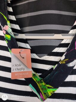 nové dámské šaty v.M-L/38-42 oboustranné - 5