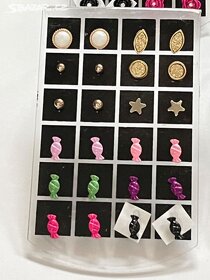 Naušnice barevné - 5