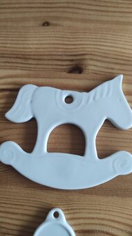 Porcelánové vánoční ozdoby - 5