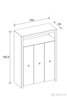 Dětská šatní skříň - 5