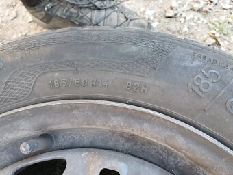 6x14 et43 5x100 Fabia - letní sada 185/60/14 - 5
