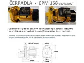 Tlakové čerpadla na vodu.Velmi výkonné. - 5