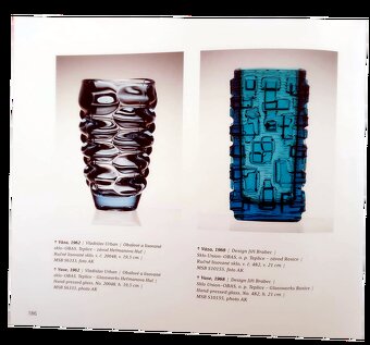 Hledání rovnováhy - čs. lisované sklo 1948-1989 vázy mísy - 5