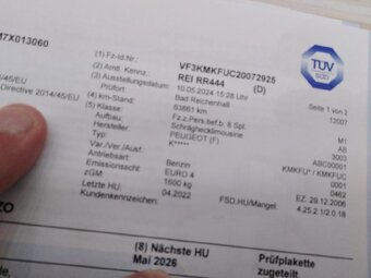 PEUGEOT 1007 NAJETO JEN 70,,, KLIMA, 1,4i BENZIN 65KW - 5
