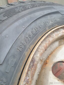 Zimní sada Matador 195/70 R15C 5x118 - 5