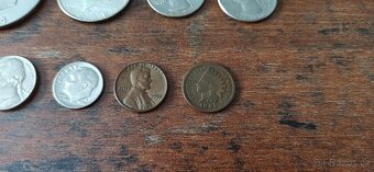 USA sada, lot Amerických mincí. - 5